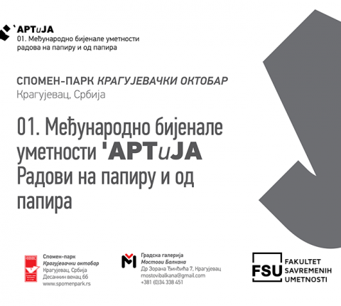 Učestvujte na 01. međunarodnom bijenalu ‘ARTiJA