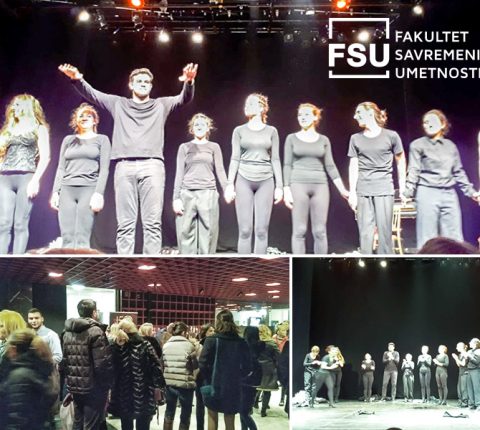 Blistava gluma studenata FSU u predstavi „Izbiračica” pred punom salom Narodnog pozorišta
