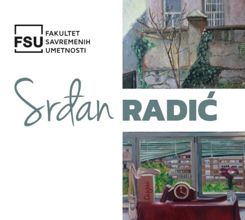 Works of Srđan Radić, a student at the FCA, as part of the exhibition “Izlažem prvi put” in the House of Jevrem Grujić