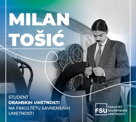 Student FSU Milan Tošić beleži impresivne uspehe na filmu i televiziji i sa spremnošću prihvata nove karijerne izazove
