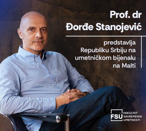 Profesor FSU dr Đorđe Stanojević predstavlja Republiku Srbiju na umetničkom bijenalu na Malti