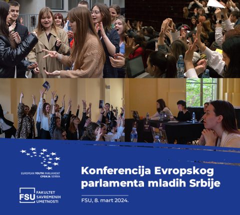 Regionalno zasedanje Evropskog parlamenta mladih Srbije ove godine na FSU