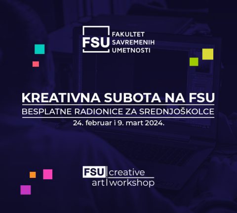 Uspešno završena kreativna subota na FSU: Besplatne radionice srednjoškolce upoznale sa svetom umetnosti