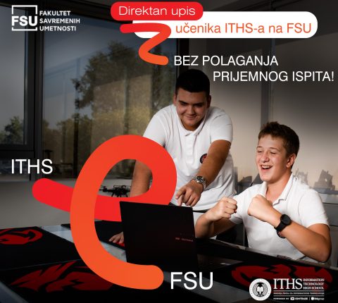 Direktan upis učenika ITHS-a na FSU – bez polaganja prijemnog ispita!