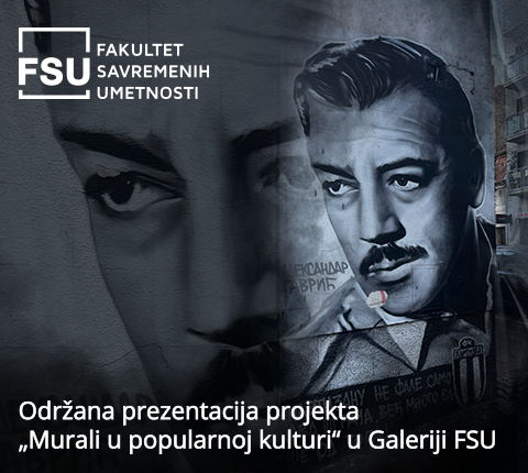 Održana prezentacija projekta „Murali u popularnoj kulturi“ u Galeriji FSU