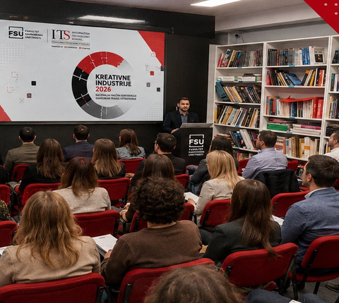 ODRŽANA NACIONALNA NAUČNA KONFERENCIJA „KREATIVNE INDUSTRIJE 2026“