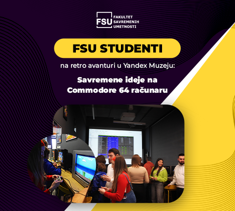 FSU studenti na retro avanturi u Yandex Muzeju: Savremene ideje na Commodore 64 računaru