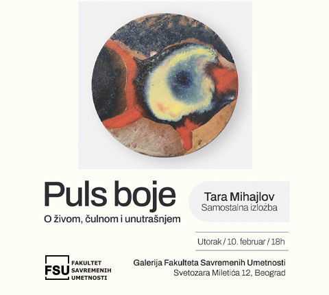 Samostalna izložba Tare Mihajlov – Puls boje