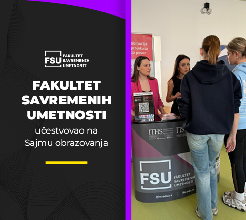 Fakultet savremenih umetnosti učestvovao na Sajmu obrazovanja