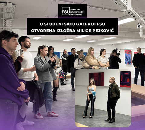 Otvorena izložba „Sve što ostaje i novo što dolazi” Milice Pejković u Studentskoj galeriji FSU