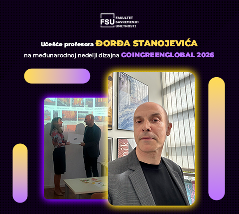 Učešće profesora Đorđa Stanojevića na međunarodnoj nedelji dizajna GoinGreenGlobal 2026
