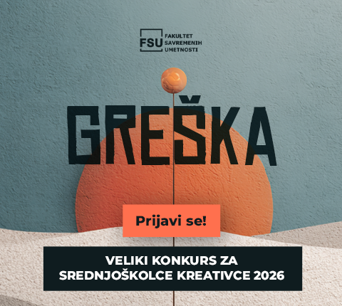 Tvoja „Greška” može postati remek-delo: Prijavi se na konkurs FSU!