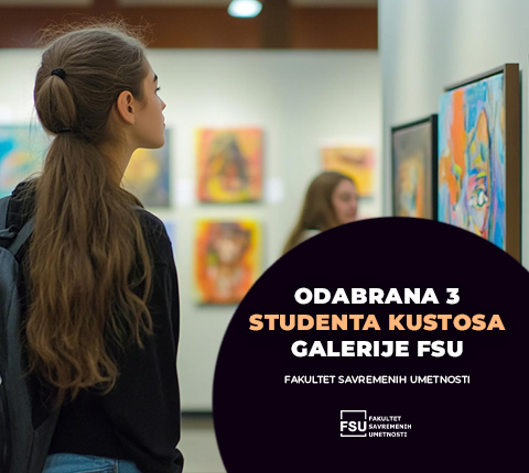 ODABRANA 3 STUDENTA KUSTOSA GALERIJE FSU
