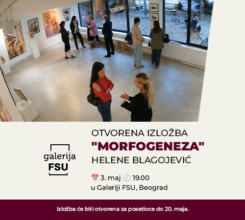 OTVORENA IZLOŽBA „MORFOGENEZA“ HELENE BLAGOJEVIĆ