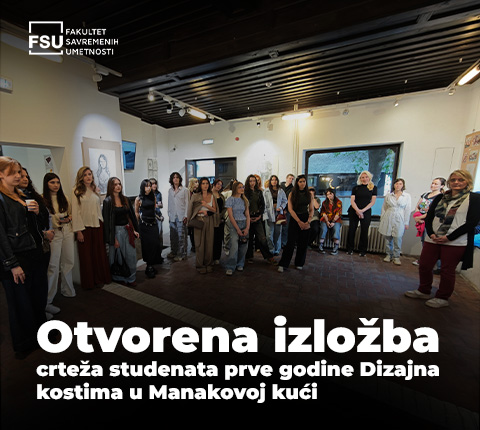 Izložba crteža studenata prve godine dizajna kostima