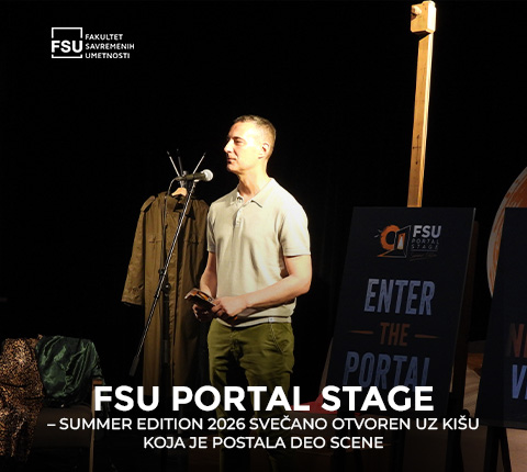 FSU PORTAL STAGE – SUMMER EDITION 2026 SVEČANO OTVOREN UZ KIŠU KOJA JE POSTALA DEO SCENE