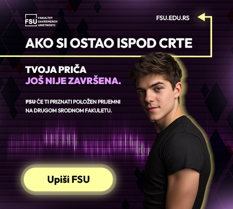 Ostali ste ispod crte? Na FSU vaš obrazovni put može da se nastavi