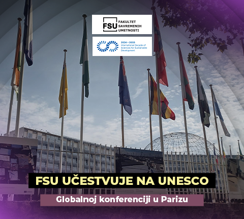 FSU učestvuje na UNESCO Globalnoj konferenciji u Parizu
