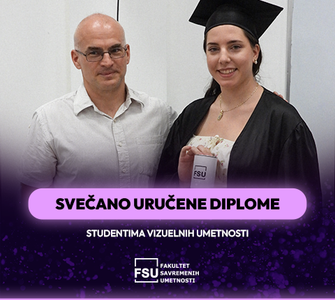 Svečano uručene diplome studentima Vizuelnih umetnosti FSU