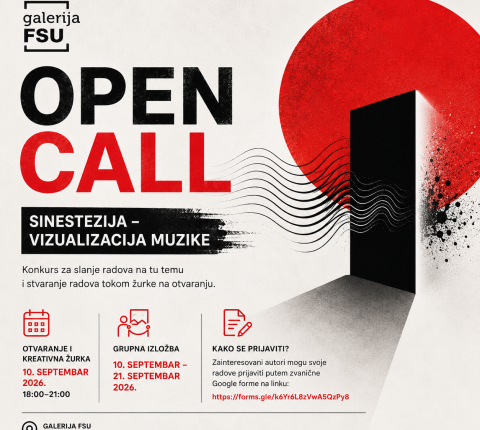 OPEN CALL GRUPNA IZLOŽBA SINESTEZIJA – VIZUALIZACIJA MUZIKE