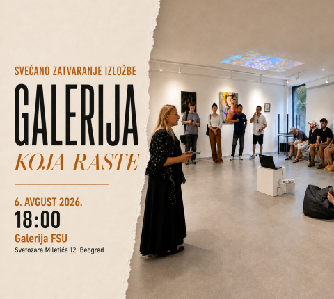 SVEČANO ZATVARANJE IZLOŽBE „GALERIJA KOJA RASTE“