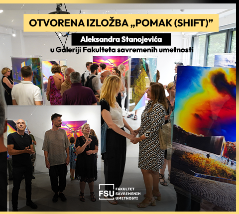 Otvorena izložba „Pomak (Shift)” dr Aleksandra Stanojevića