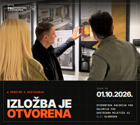 Otvorena izložba „Prostor u nastajanju“ – radovi studenata FSU u dve galerije