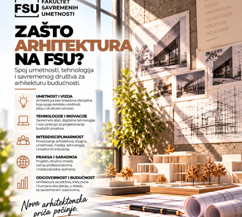 ZAŠTO ARHITEKTURA NA FSU? 🏛️