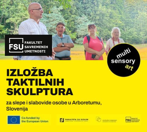 Izložba taktilnih skulptura za slepe i slabovide osobe u Arboretumu, Slovenija