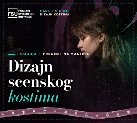 Dizajn scenskog kostima na masteru Dizajn kostima