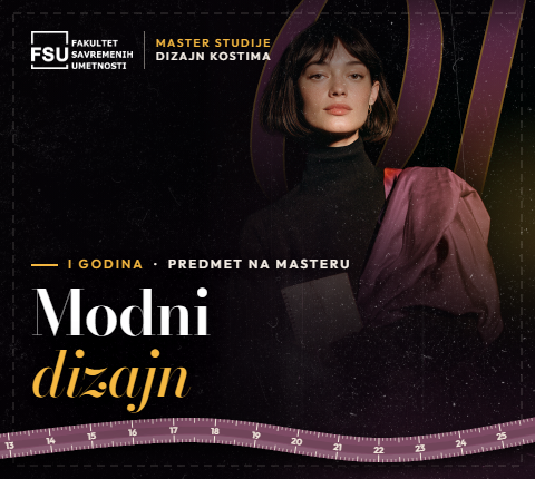 Modni dizajn na masteru Dizajn kostima