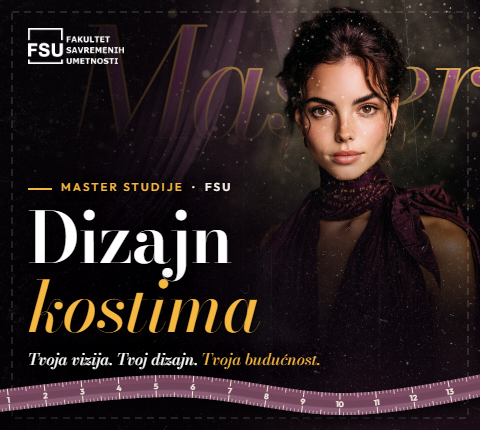 Upiši Master Dizajn kostima na FSU