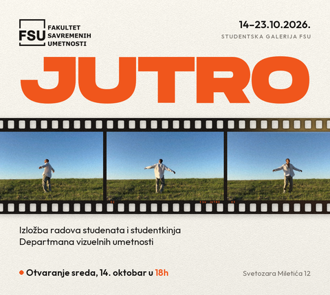 Izložba radova studenata i studentkinja Departmana vizuelnih umetnosti