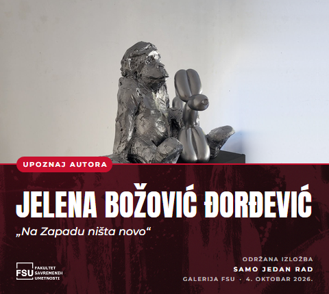 Održana izložba „SAMO JEDAN RAD“ – Upoznaj autora Jelenu Božović Đorđević