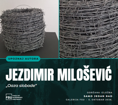 Održana izložba „SAMO JEDAN RAD“ – Upoznaj autora Jezdimira Miloševića