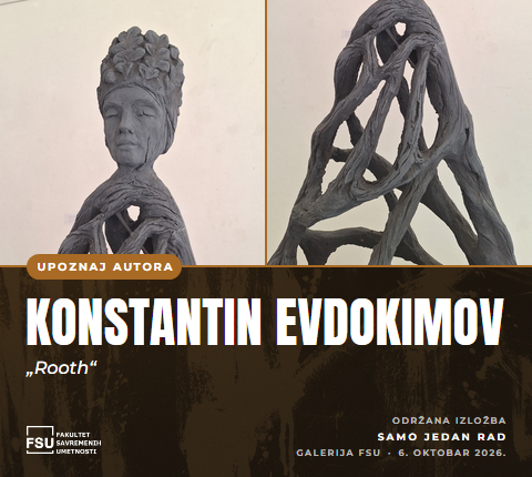 Održana izložba „SAMO JEDAN RAD“ – Upoznaj autora Konstantina Evdokimova