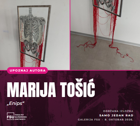 Održana izložba „SAMO JEDAN RAD“ – Upoznaj autora Mariju Tošić