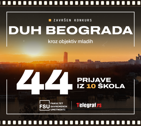 Završen konkurs „Duh Beograda“ – kroz objektiv mladih: 44 prijave iz 10 škola
